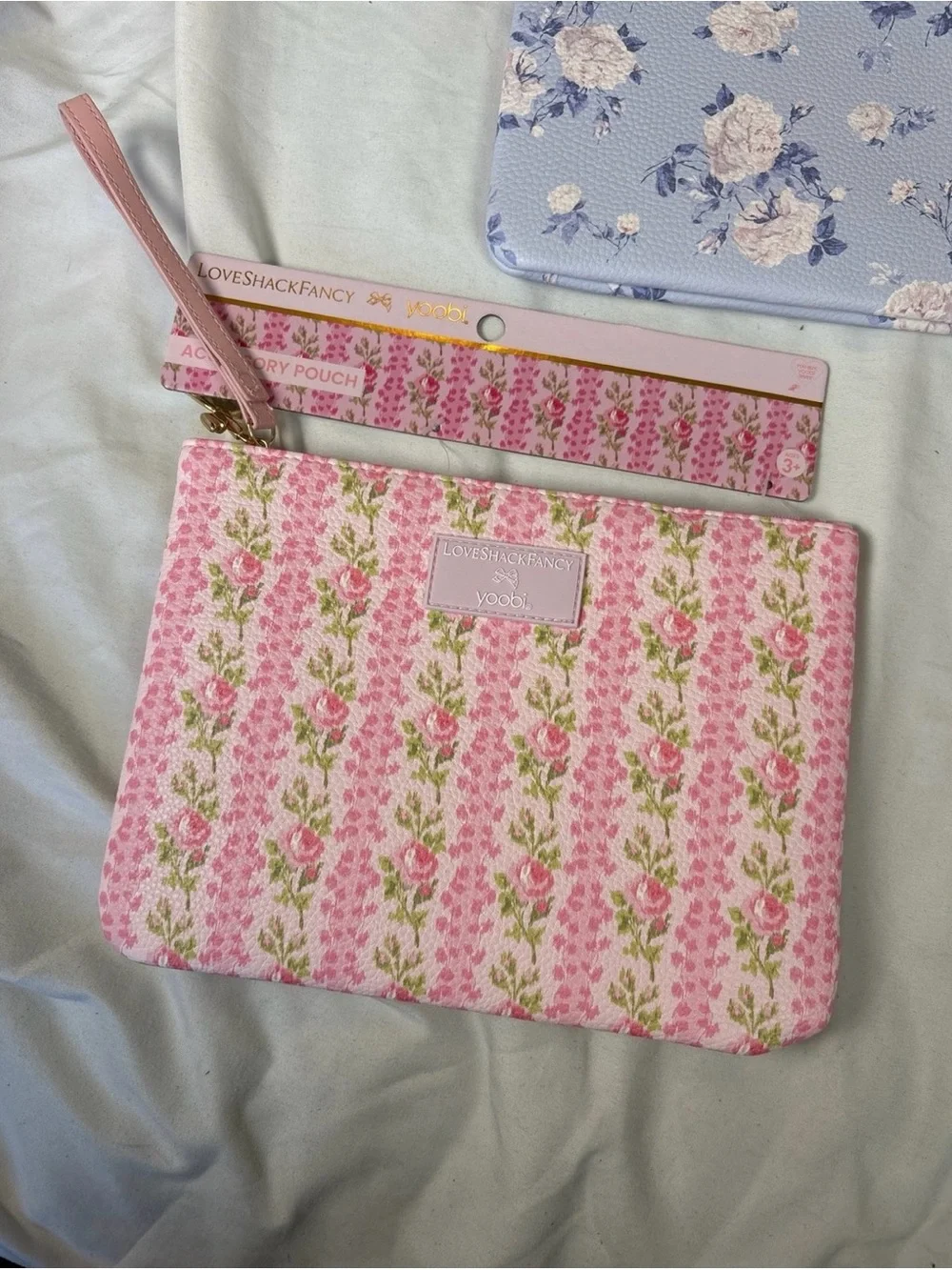 Loveshackfancy x target yoobi accessory pouch bundle